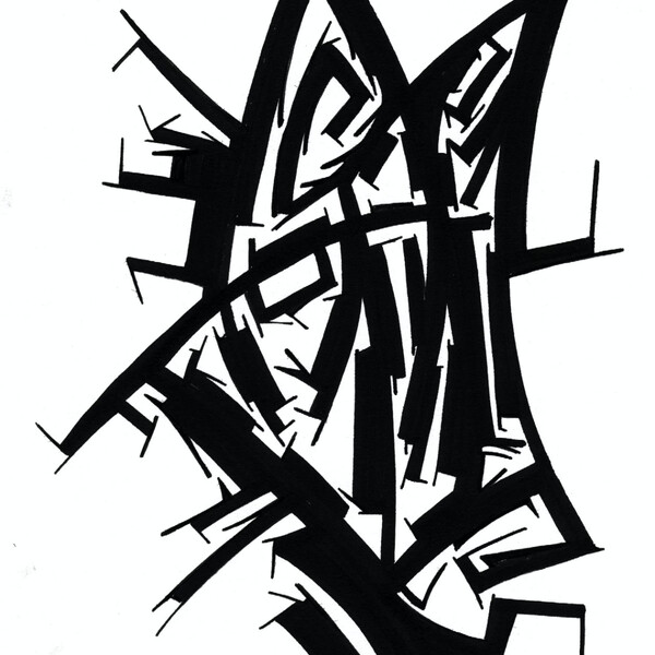 

ouverture 1
 
 &ndash; Encre de chine sur papier &ndash;  – 2003