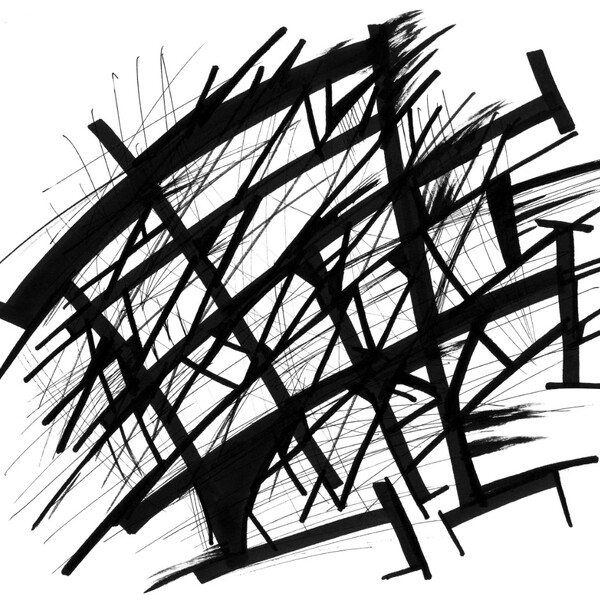 

sans titre
 
 2003-28 &ndash; Encre de chine et encre pigment&eacute;e sur papier &ndash;  – 2003
