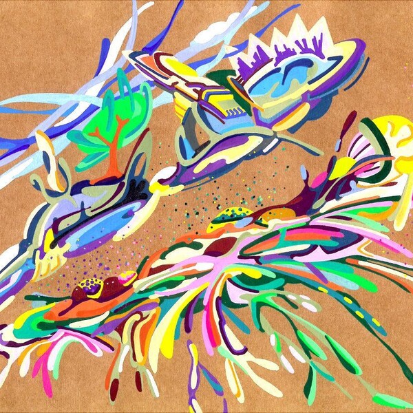 

sans titre
 
 2018-055 &ndash; Acrylique sur papier kraft &ndash;  &ndash; 2018