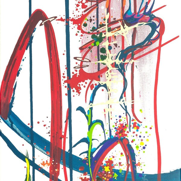 

No score After Extra Time
 
 &ndash; Acrylique sur toile &ndash;  &ndash; 2018