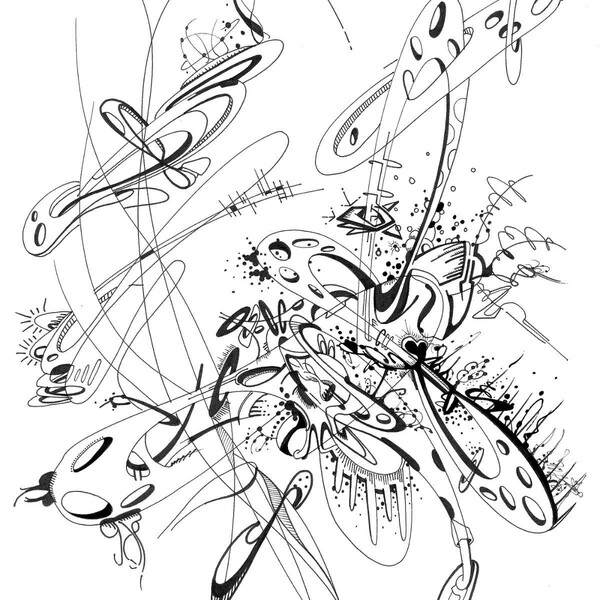 

sans titre
 
 2019-012 &ndash; Encre pigment&eacute;e et mine de plomb sur papier White White Fabriano &ndash;  – 2019