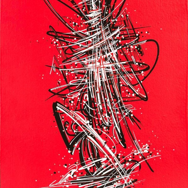 

sans titre
 
 2019-031 &ndash; Peinture acrylique sur bois &ndash;  – 2019